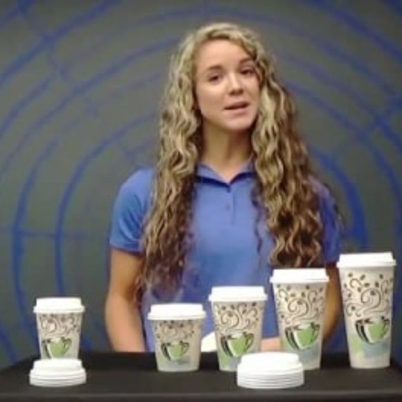 Dixie 5338DX Hot Cups, Paper, 8 oz., Coffee Dreams Design, 500/Carton - Picture 2 of 11